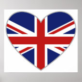 Brits hart poster (Voorkant)