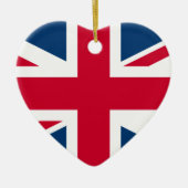 Brits hartsierlijk keramisch ornament (Voorkant)