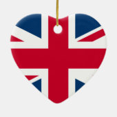 Brits hartsierlijk keramisch ornament (Achterkant)