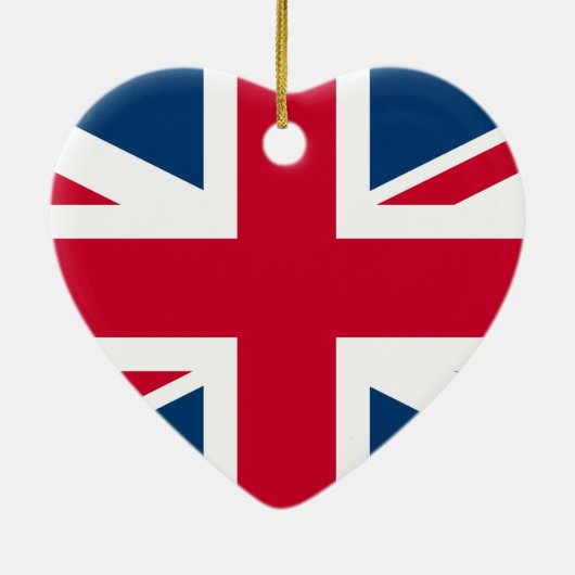 Brits hartsierlijk keramisch ornament (Achterkant)