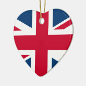 Brits hartsierlijk keramisch ornament (Links)