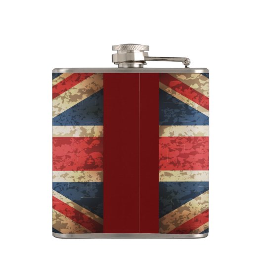 Brits Heupfles (Achterkant)