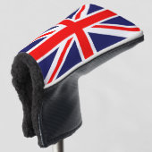 Brits Hoesje van de Vlag Golf Golfheadcover (3/4 voorkant)