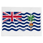 Brits Indisch Oceaan Territorium Vlag Groot Cadeauzakje (Achterkant)