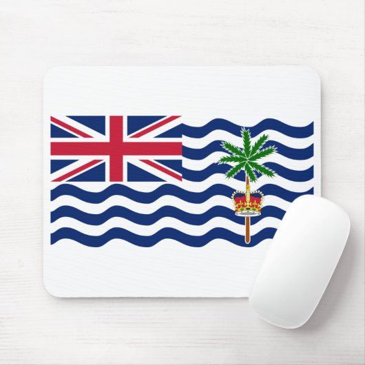 Brits Indisch Oceaanterritorium Vlag Muismat (Met muis)