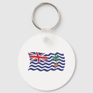 Brits-Indische Oceaan Vlag Sleutelhanger