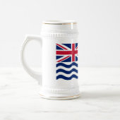 Brits Indische Oceaanterritorium Vlag Bierpul (Links)