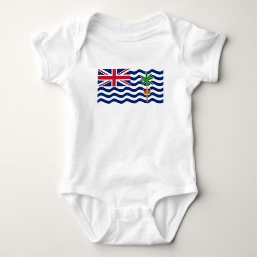 Brits Indische Oceaanterritorium Vlag Romper (Voorkant)