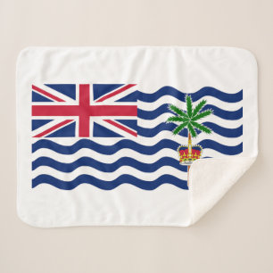 Brits Indische Oceaanterritorium Vlag Sherpa Deken