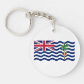 Brits Indische Oceaanterritorium Vlag Sleutelhanger (Voorkant)
