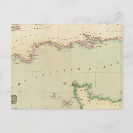 Brits Kanaal Briefkaart (Voorkant)