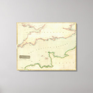 Brits Kanaal Canvas Afdruk