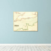 Brits Kanaal Canvas Afdruk (Insitu (Houten vloer))