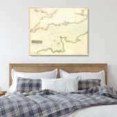 Brits Kanaal Canvas Afdruk (Insitu (Slaapkamer))