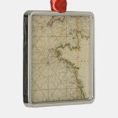 Brits Kanaal, Golf van Biskaje Metalen Ornament (Rechts)