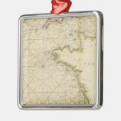 Brits Kanaal, Golf van Biskaje Metalen Ornament (Links)