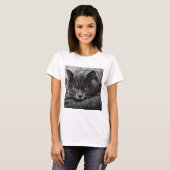 Brits Kat Shorthair T-shirt (Voorkant volledig)