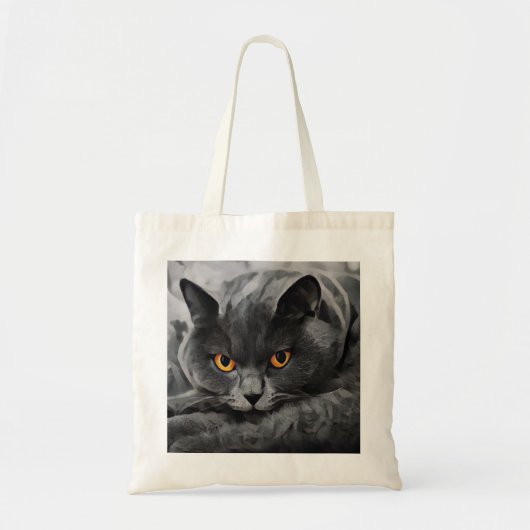 Brits Kat Shorthair Tote Bag (Voorkant)