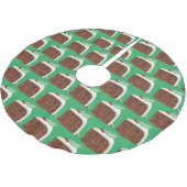 Brits kerstcadeautje Slice Festive Holiday Kerstboom Rok (Gekanteld)