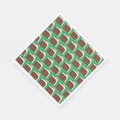 Brits kerstcadeautje Slice Festive Holiday Servet (Hoek)