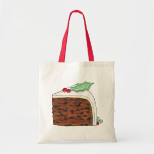Brits kerstcadeautje Slice Festive Holiday Tote Bag