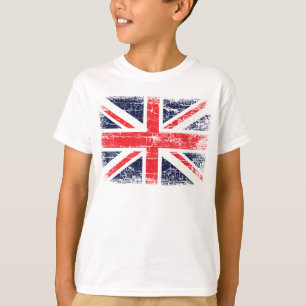 Brits Kind van de vlag T-Shirt. T-shirt