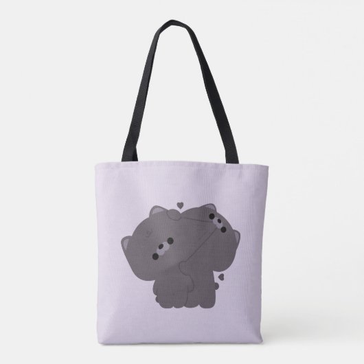 Brits korthaar kattenpaar tote bag (Achterkant)