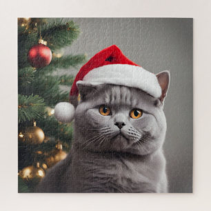 Brits Korthaar Kerstmis Legpuzzel