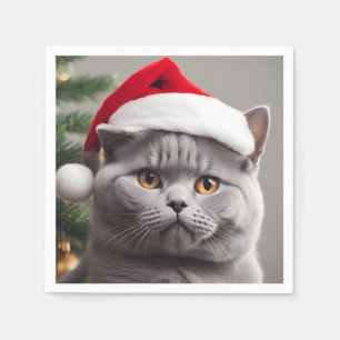 Brits Korthaar Kerstmis Servet