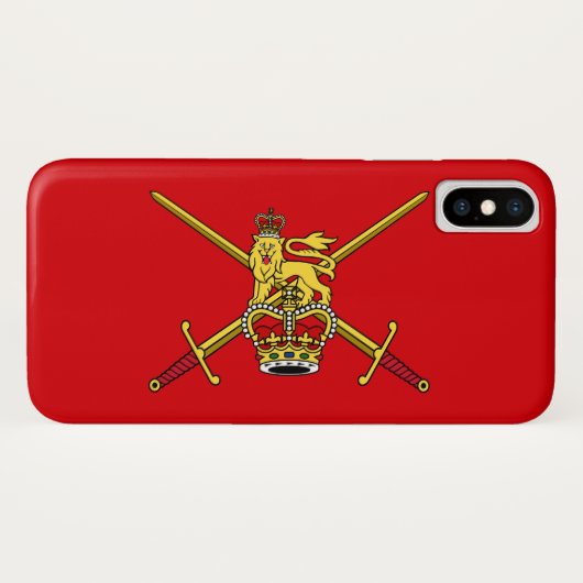 Brits leger (Britse militaire dienst) Case-Mate iPhone Case (Achterkant (horizontaal))