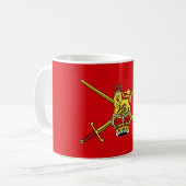 Brits leger (Britse militaire dienst) Koffiemok (Voorkant links)