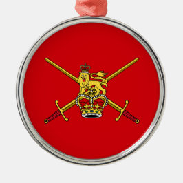 Brits leger (Britse militaire dienst) Metalen Ornament