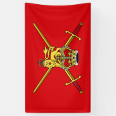 Brits leger (Britse militaire dienst) Spandoek (Verticaal)