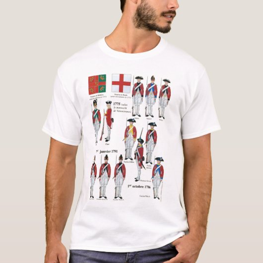 Brits leger - geschiedenis t-shirt (Voorkant)