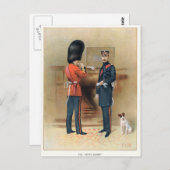 Brits leger - Schots bewakers Briefkaart (Voorkant / Achterkant)