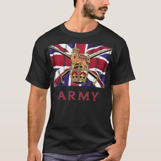 Brits leger t-shirt (Voorkant)