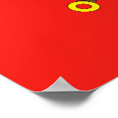 Brits leger, Verenigd Koninkrijk Poster (Hoek)