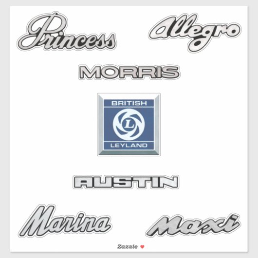 Brits Leyland Theme Sticker (Vel)