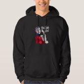 Brits meisje - Groot-Brittannië - Erfgoed van de v Hoodie (Voorkant)