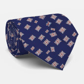 Brits Nationaal Vlag Stropdas (Opgerold)