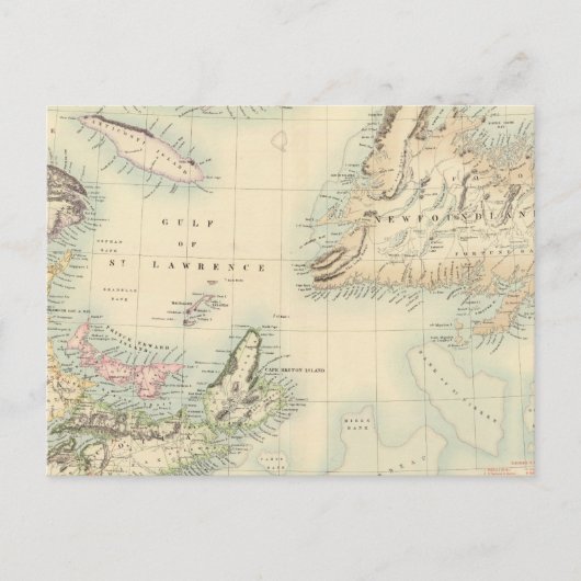 Brits Noord-Amerika 3 Briefkaart (Voorkant)