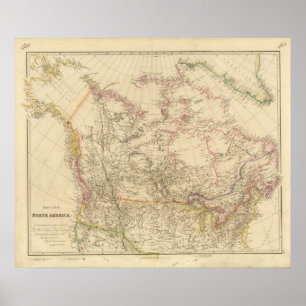 Brits Noord-Amerika 3 Poster