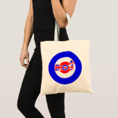 Brits ontwerp voor een scooter tote bag (Voorkant (product))