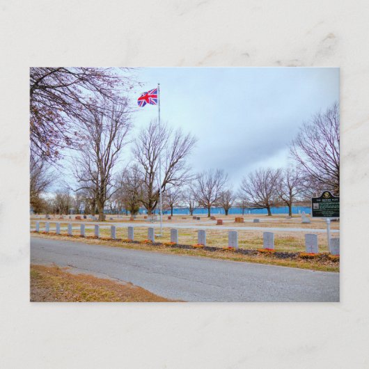 Brits oorlogsmonument   briefkaart (Voorkant)