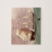 Brits oorlogsschip HMS Warrior Legpuzzel (Verticaal)