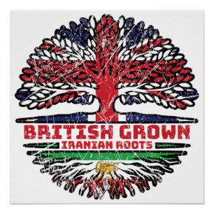 Brits opgegroeid, Iraanse wortels – Leeuw en Zon ( Perfect Poster