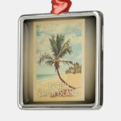 Brits Ornament voor reizen naar de Maagdeneilanden (Links)