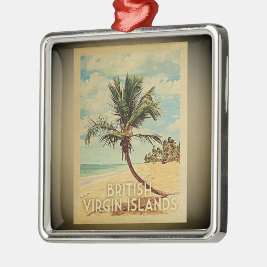 Brits Ornament voor reizen naar de Maagdeneilanden (Links)