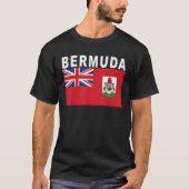 Brits overzees gebied Vlag van Bermuda T Shirt (Voorkant)