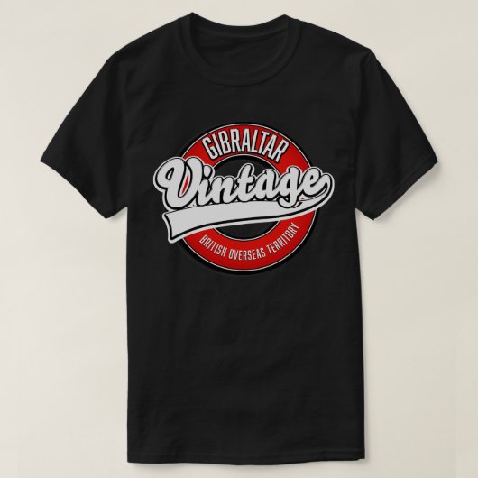 brits overzees gebiedsdeel brits-brits vintage t-shirt (Design voorkant)